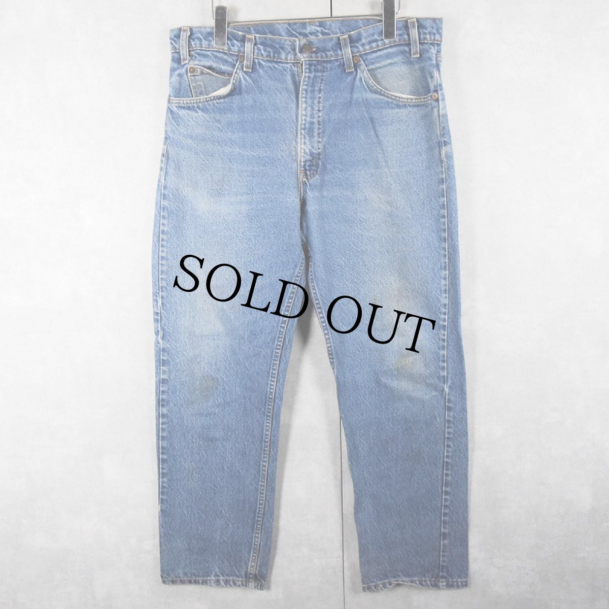 画像1: 80's Levi's 505 USA製 デニムパンツ W35 (1)