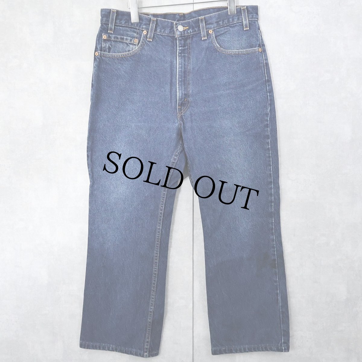 画像1: 2000's Levi's 517 USA製 ブーツカットデニムパンツ W35 (1)