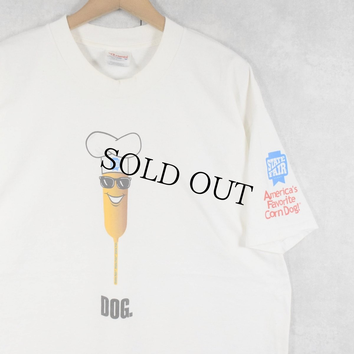 画像1: 90〜2000's STATE FAIR ”DOG." イベントプリントTシャツ XL (1)