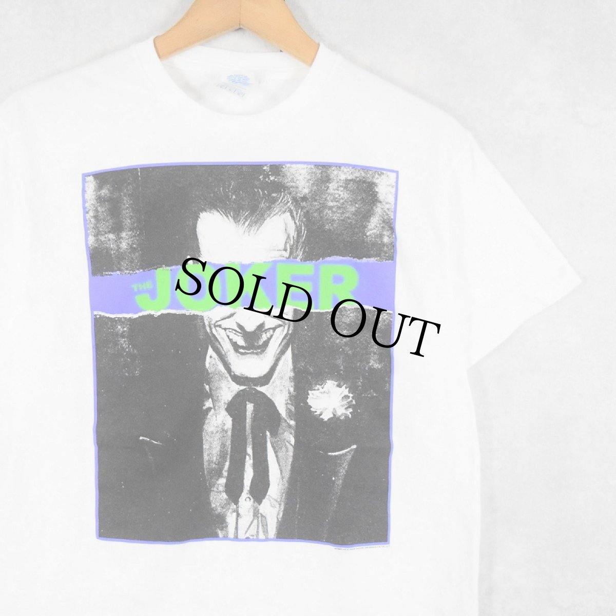 画像1: DC Comics THE JOKER キャラクタープリントTシャツ M (1)