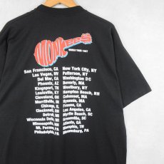 画像2: 90's The Monkeeys ロックバンドツアーTシャツ BLACK XL (2)