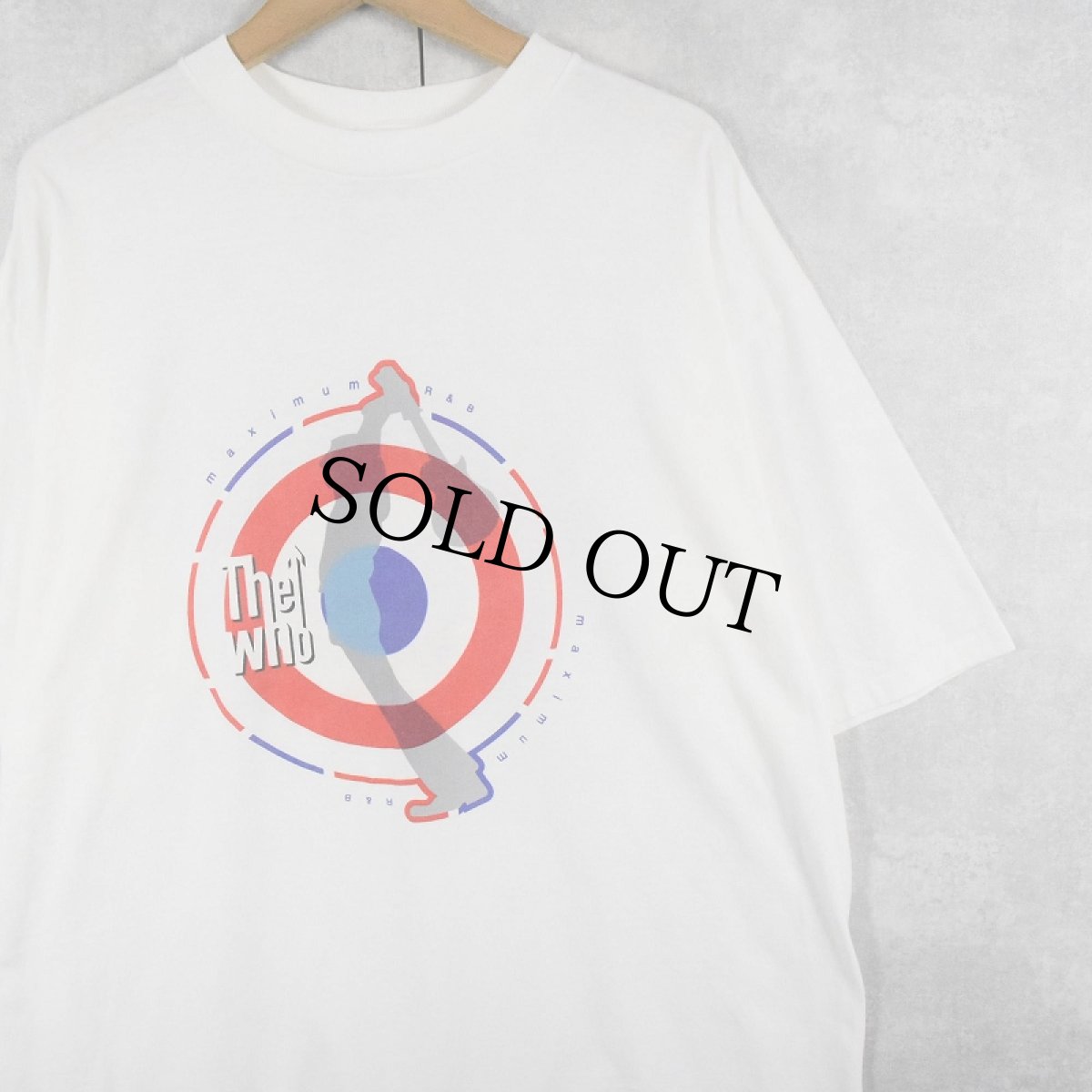 画像1: 2000's The Who "MAXIMUM R&B" ロックバンドTシャツ XL (1)