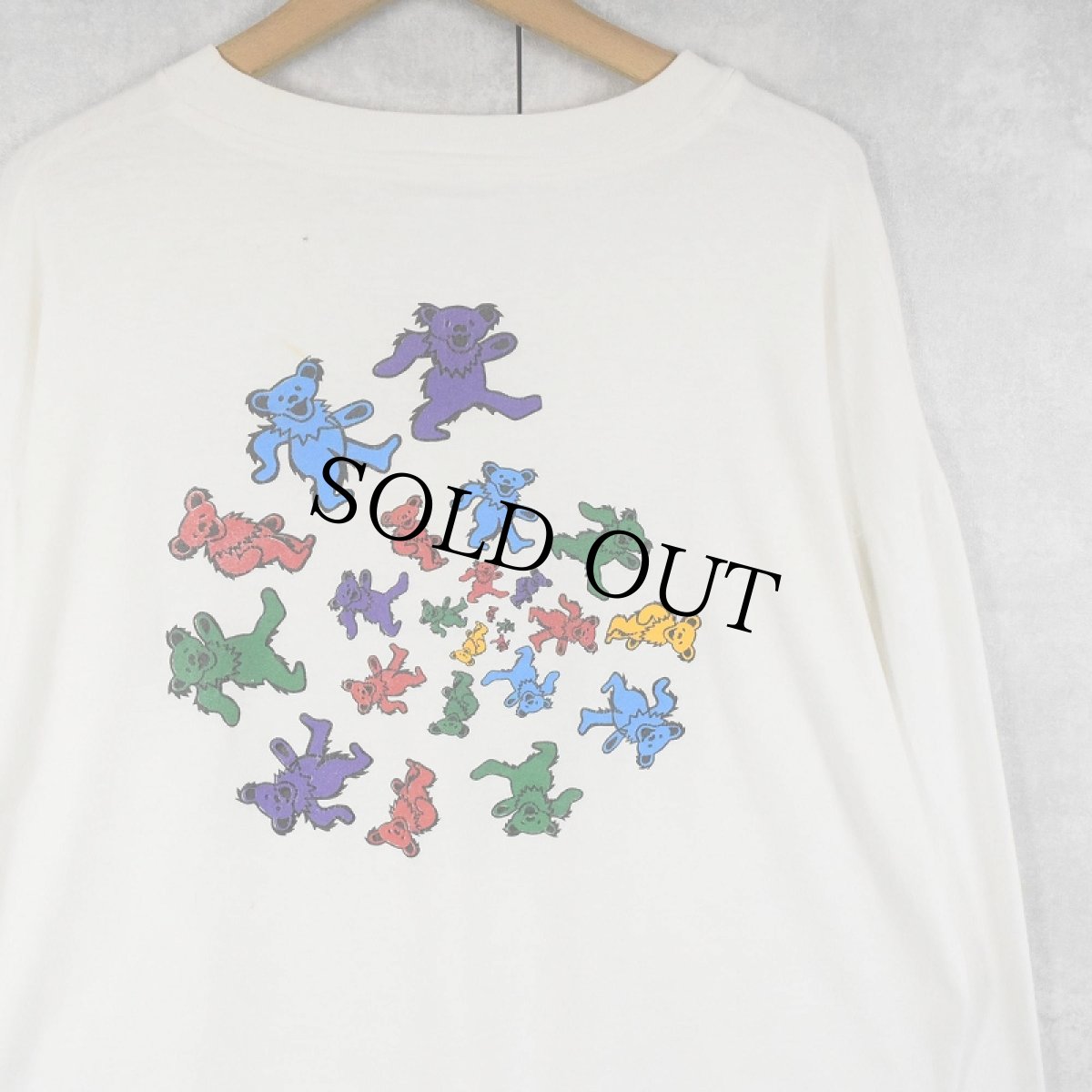 画像1: 80's GRATEFUL DEAD USA製 ”Delta Zeta" ロックバンドロンT XL (1)