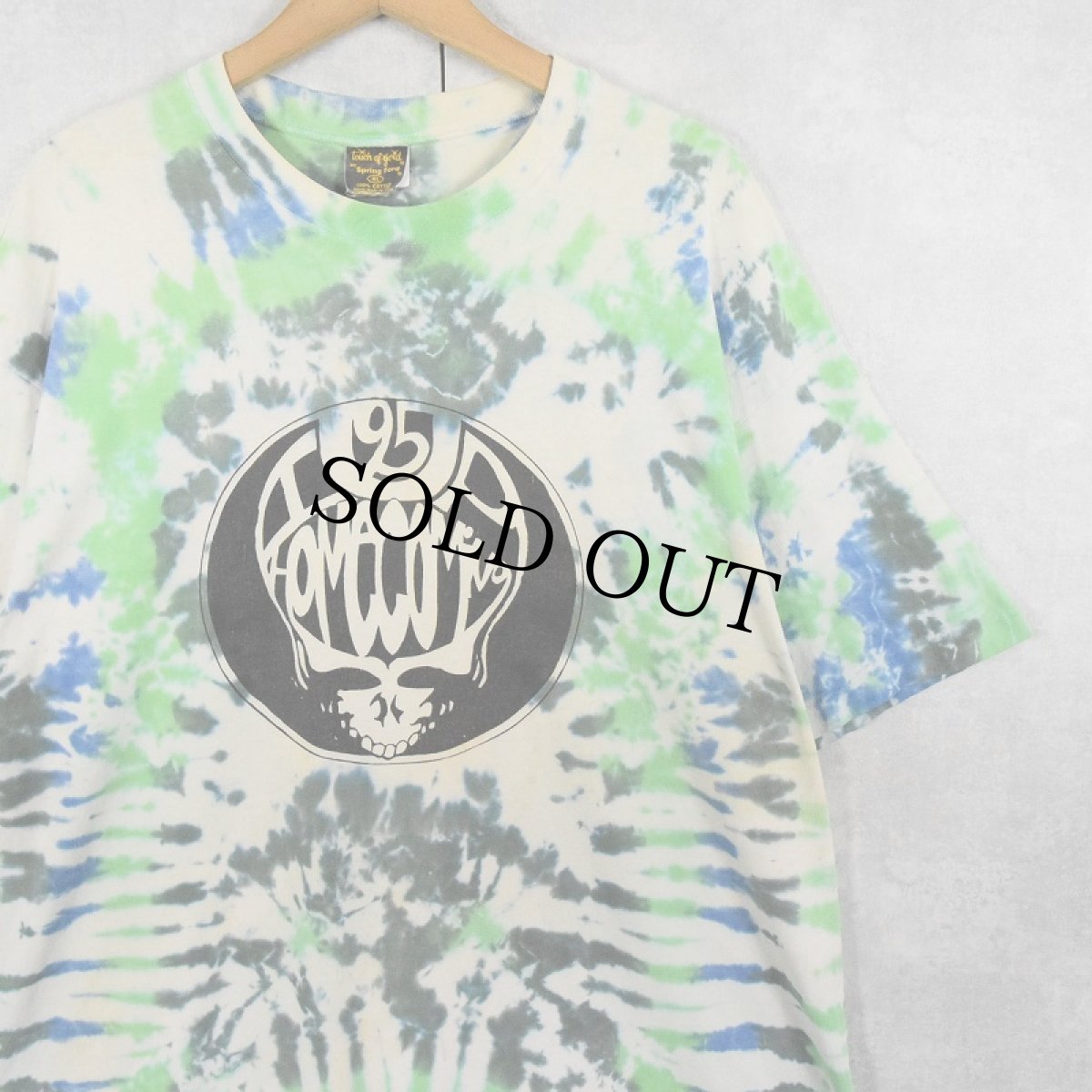 画像1: 90's GRATEFUL DEAD タイダイ ロックバンドTシャツ XL (1)
