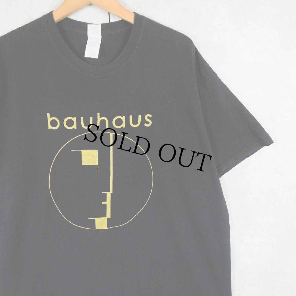 画像1: bauhaus ロックバンドプリントTシャツ BLACK XL (1)