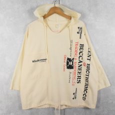 画像1: 90's LA TRENZZ INTERNATIONAL ”CARIBBEAN PIRATES” コットンフーディー ONESIZE  (1)