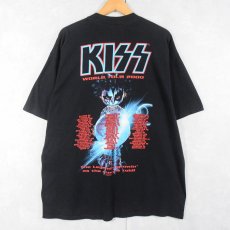 画像2: 2000's KISS "THE FAREWELL TOUR" ハードロックバンドツアーTシャツ BLACK XL (2)