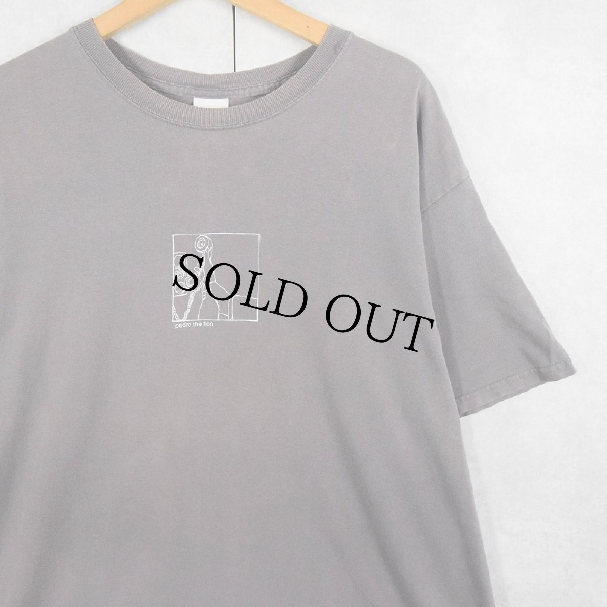 画像1: 【SALE】 Pedro the Lion インディーズロックバンドプリントTシャツ XL (1)