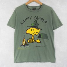 画像1: 90's PEANUTS USA製 "WOODSTOCK" キャラクタープリントTシャツ M (1)