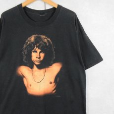画像1: 2000's The Doors JIM MORRISON ミュージシャンプリントTシャツ BLACK (1)