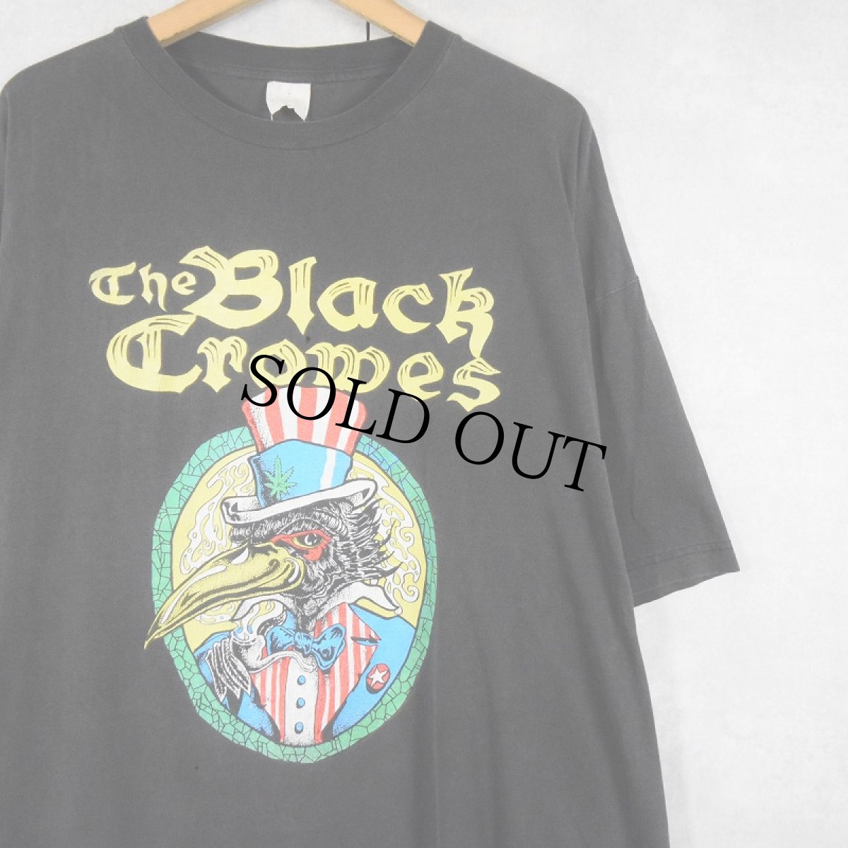 画像1: 90's〜 The Black Crowes ロックバンドTシャツ BLACK (1)