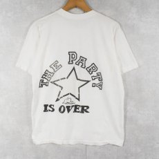 画像2: 90's Vladimir Lenin "THE PARTY IS OVER" 革命家プリントTシャツ (2)