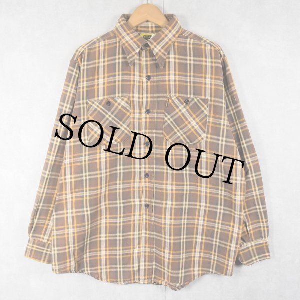 70s 70年代 茶色 ブラウン 長袖│ヴィテージ古着屋Feeet 通販 名古屋