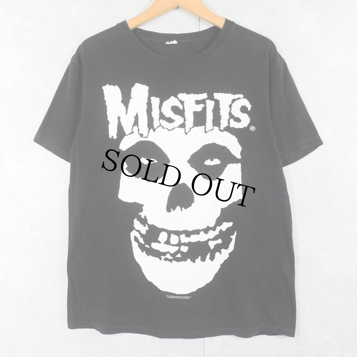 画像1: 2002 THE MISFITS ハードコアパンクバンドTシャツ BLACK (1)