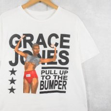 画像1: Grace Jones "PULL UP TO THE BUMPER" 歌手&女優プリントTシャツ (1)