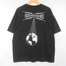 画像1: 1995 Goo Goo Dolls USA製 ロックバンドTシャツ BLACK XL (1)