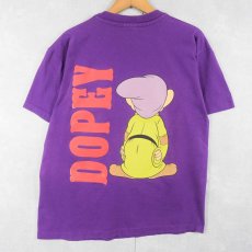 画像2: 90's Disney 七人の小人 "Dopey" キャラクタープリントTシャツ L (2)