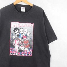 画像1: SYSTEM OF A DOWN USA製 ニュー・メタルバンドTシャツ XL (1)