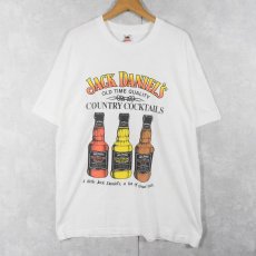 画像1: 90's JACK DANIEL'S USA製 ウイスキーメーカープリントTシャツ XL (1)