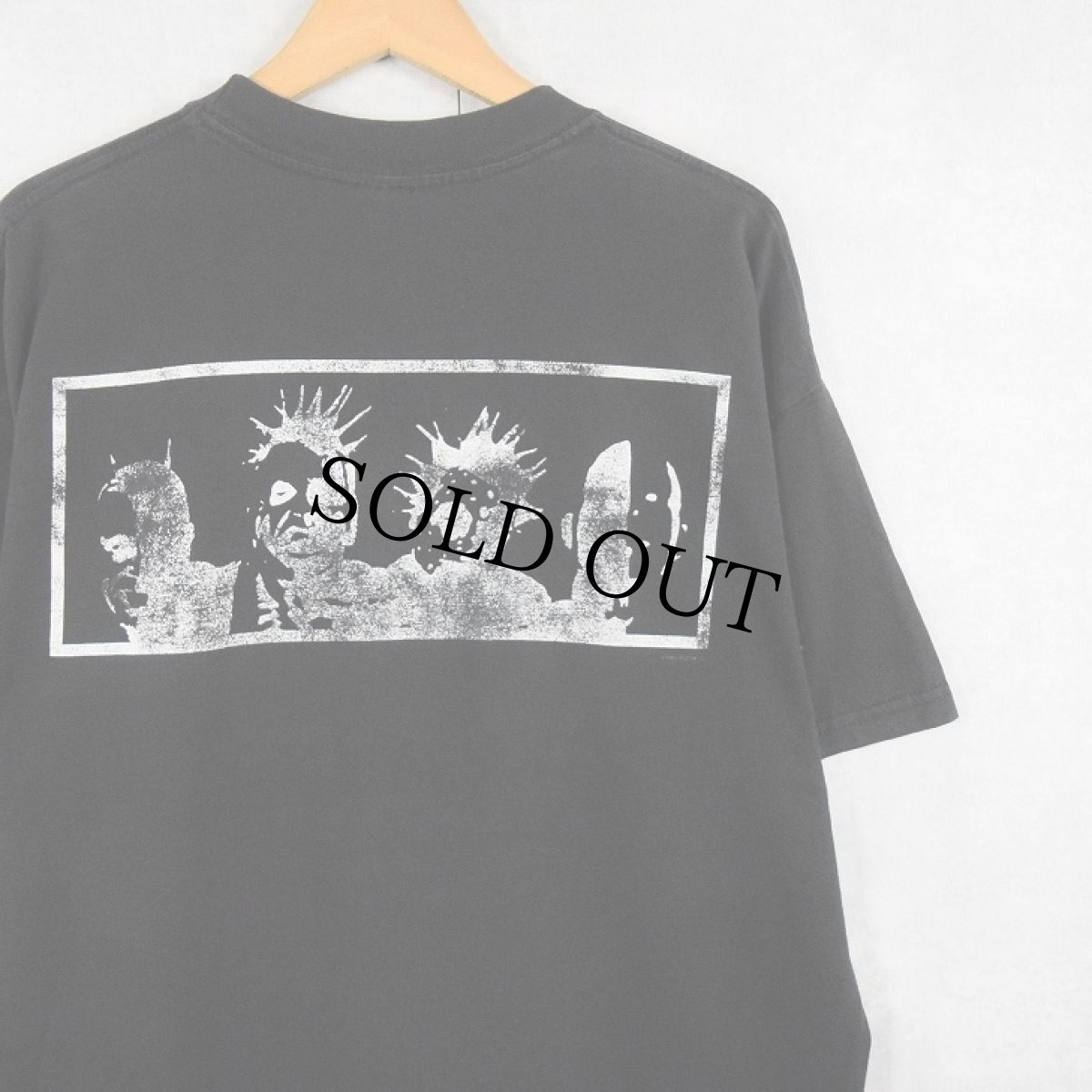 画像2: MUDVAYNE ヘヴィメタルバンド プリントTシャツ BLACK XL (2)