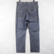 画像2: 〜70's ROEBUCKS "VAT-DYE" 5ポケットデニムパンツ W32 (2)