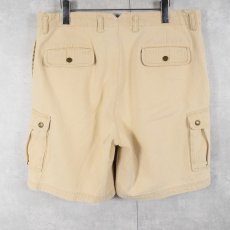 画像2: 80〜90's Eddie Bauer HBT コットンカーゴショーツ W35 (2)