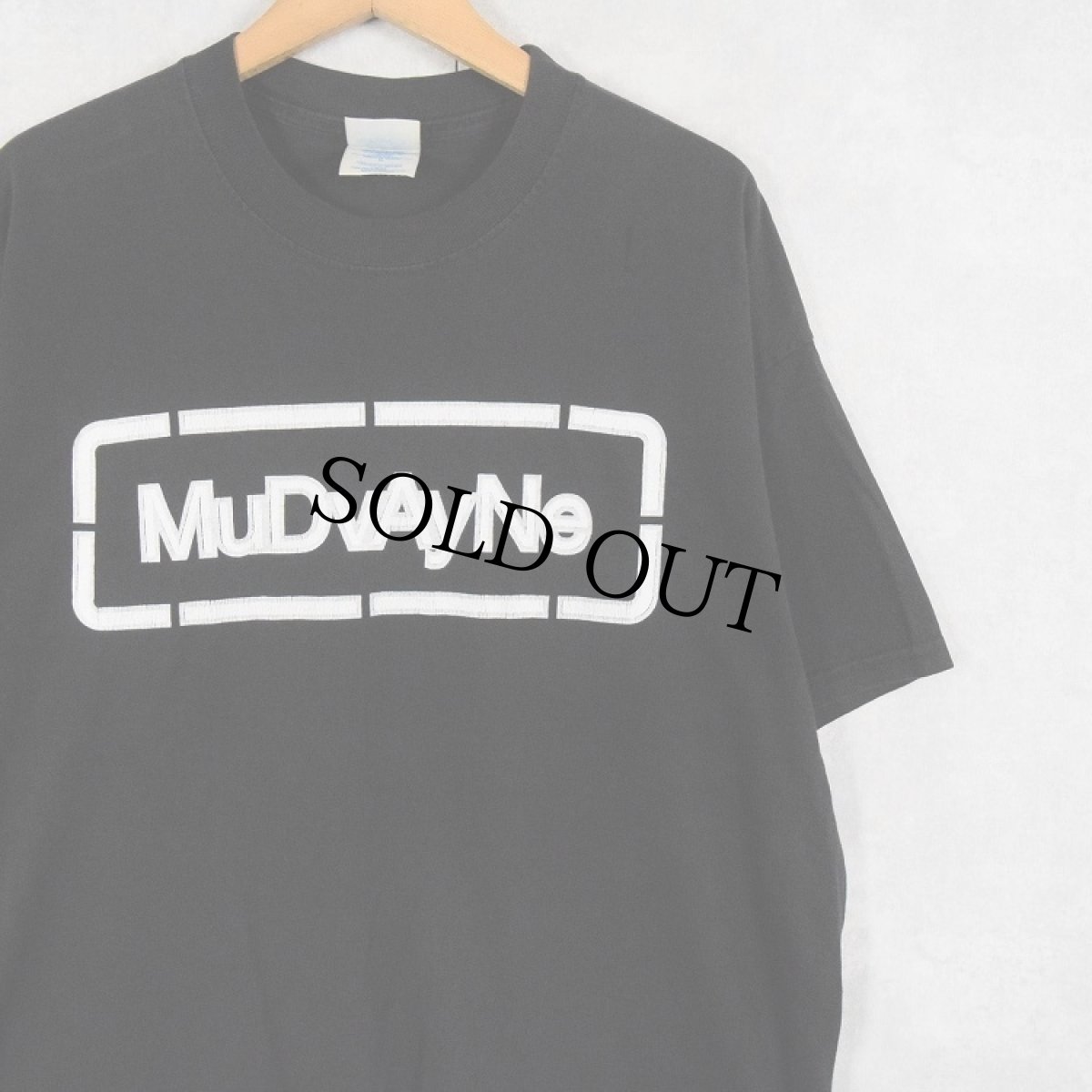 画像1: MUDVAYNE ヘヴィメタルバンド プリントTシャツ BLACK XL (1)