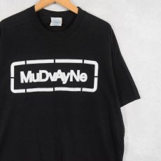 画像1: MUDVAYNE ヘヴィメタルバンド プリントTシャツ BLACK XL (1)