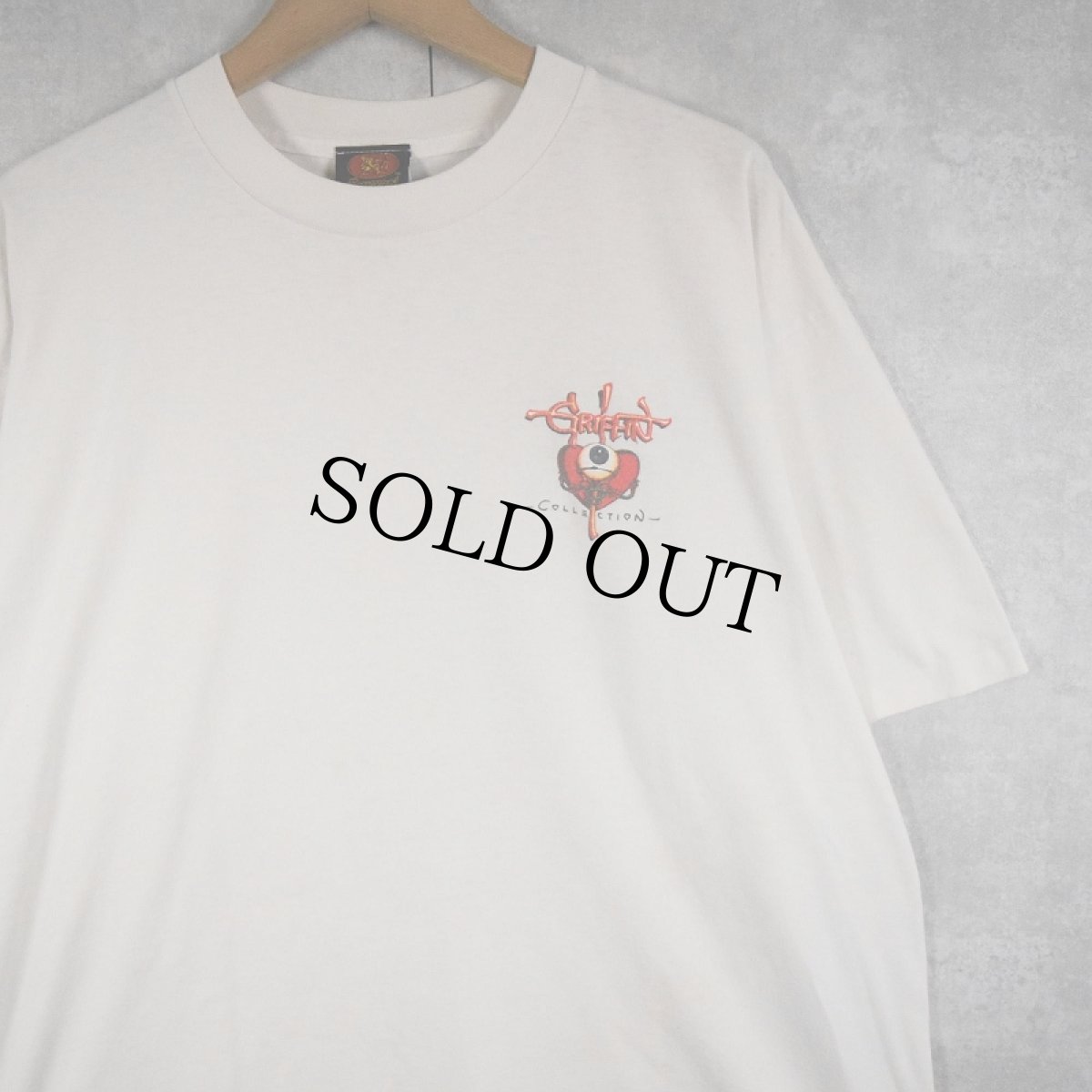 画像2: 90's RICK GRIFFIN グラフィックアートプリントTシャツ (2)