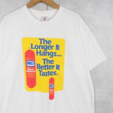 画像1: 90's Ben's Kosher Deli "The Longer It Hangs... The Better It Tastes." レストランプリントTシャツ XL (1)