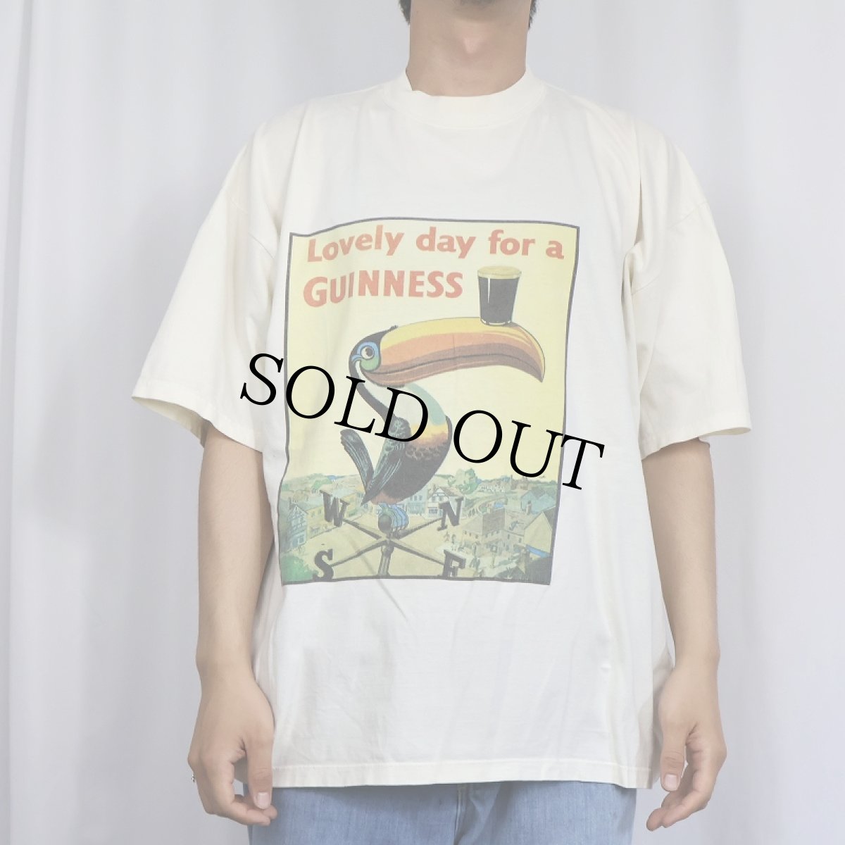 画像2: GUINNESS BEER  "Lovely day for a GUINNESS" ビールメーカー プリントTシャツ XL (2)
