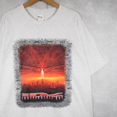 画像1: 90's INDEPENDENCE DAY USA製 SF映画プリントTシャツ XL (1)