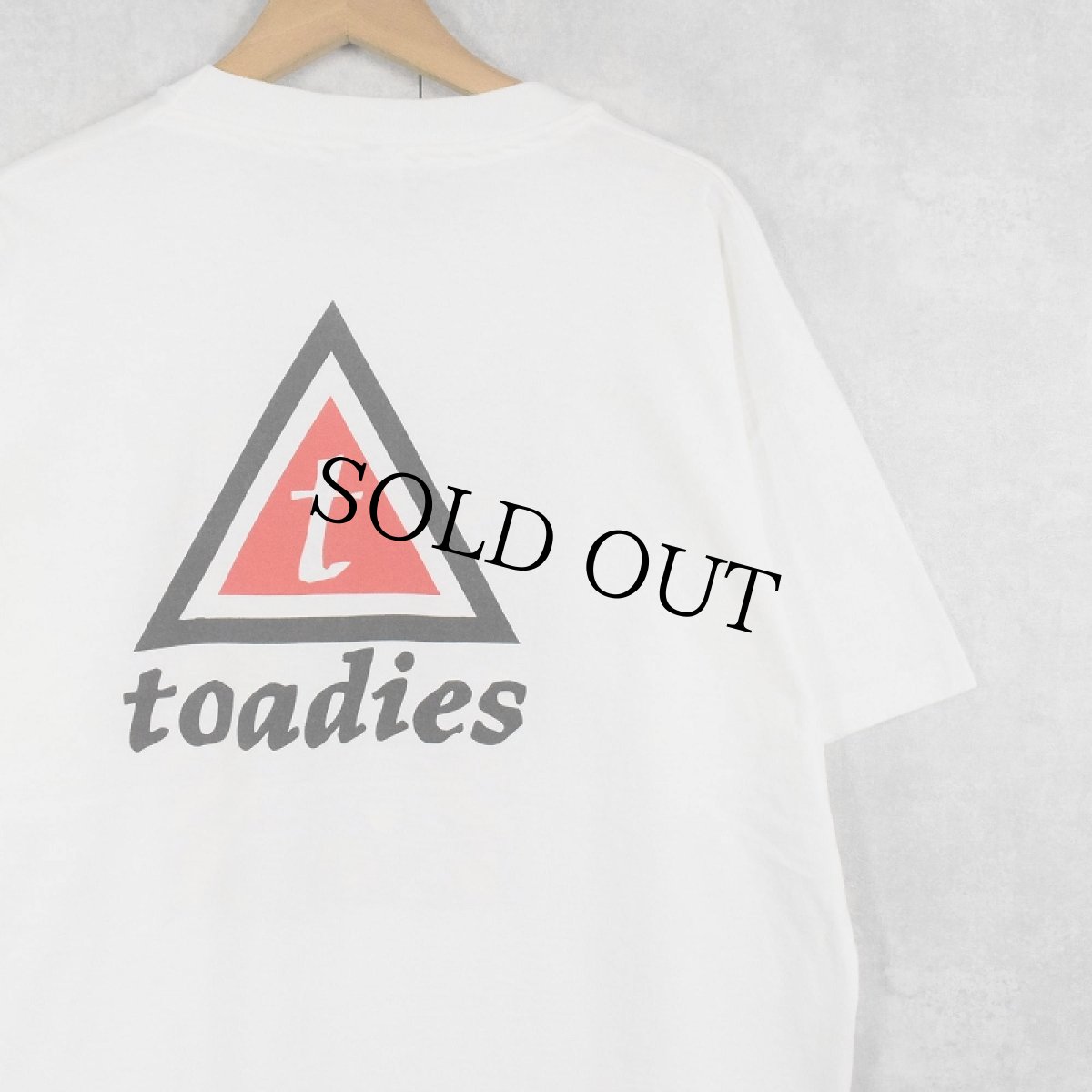 画像2: 90's TOADIES USA製 "EAT MORE TOAD" オルタナティブロックバンドTシャツ XL (2)