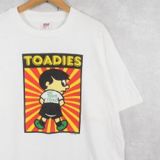画像1: 90's TOADIES USA製 Toadies "EAT MORE TOAD" オルタナティブロックバンドTシャツ XL (1)