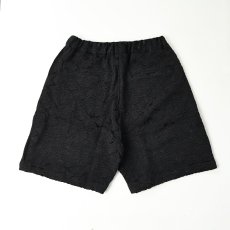 画像2: 2025SS ink "DAMASK WIDE SHORTS" BLACK 【FREE】 (2)