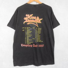 画像2: 1990 King Diamond ロックミュージシャンツアーTシャツ (2)