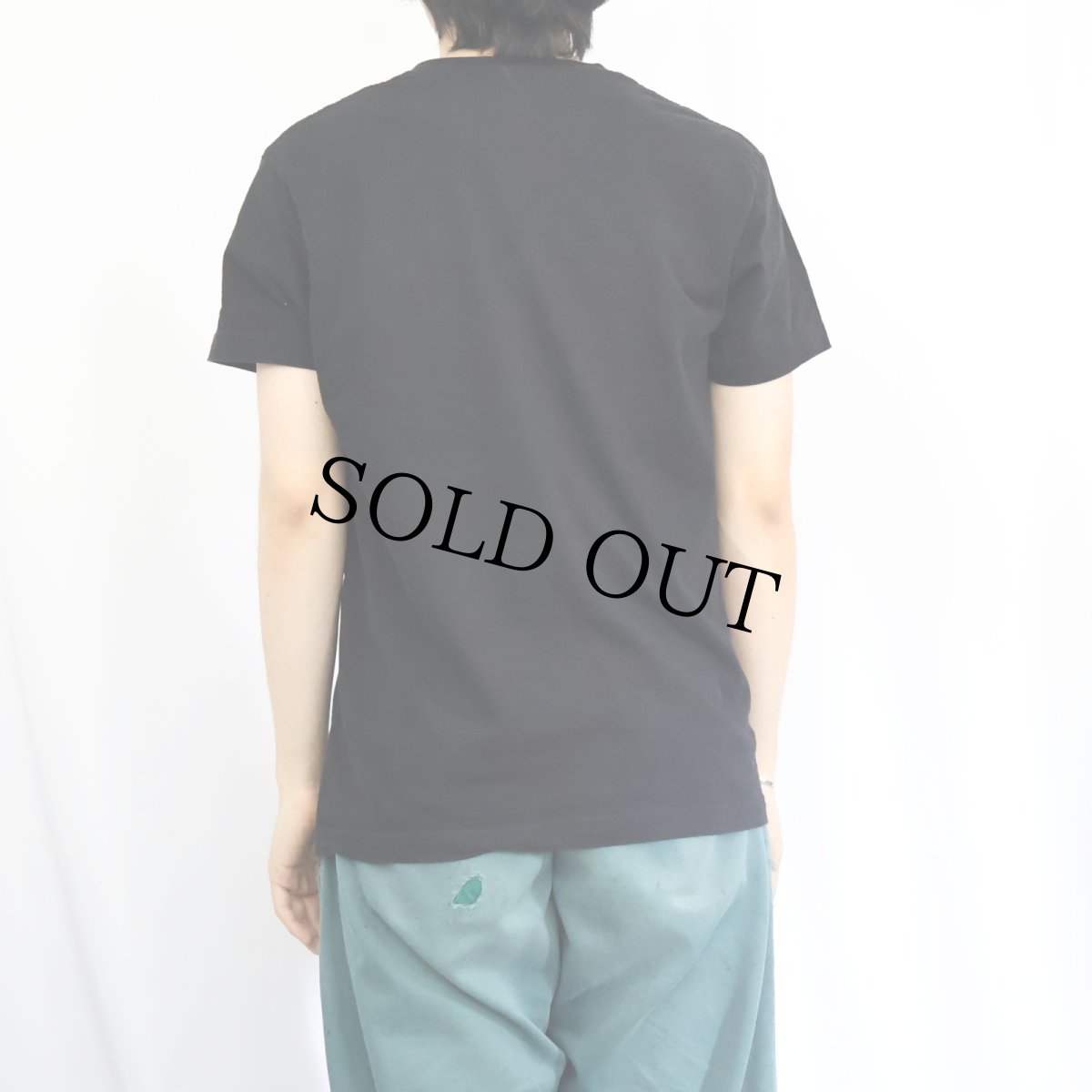 画像3: Billie Eilish ミュージシャンプリントTシャツ BLACK L (3)