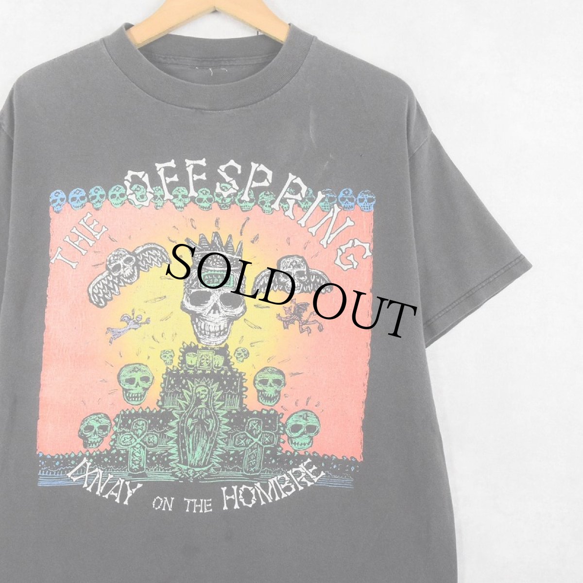 画像1: THE OFFSPRING "IXNAY ON THE HOMBRE" ポップパンクバンドアルバムTシャツ (1)
