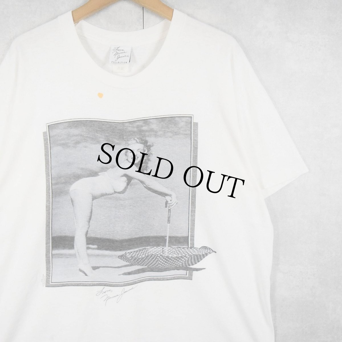 画像1: 90's THE NORMA JEANE USA製 "Marilyn Monroe" フォトプリントTシャツ ONESIZE (1)