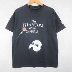 画像1: 90's The PHANTOM of the OPERA CANADA製 ミュージカルプリントTシャツ XL (1)