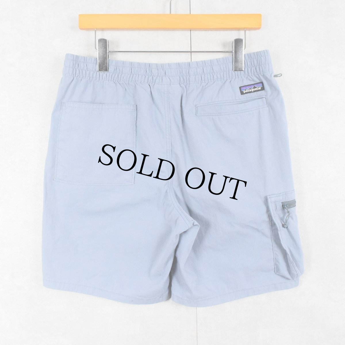 画像2: 2023SS Patagonia コットン×ナイロン ショーツ M (2)
