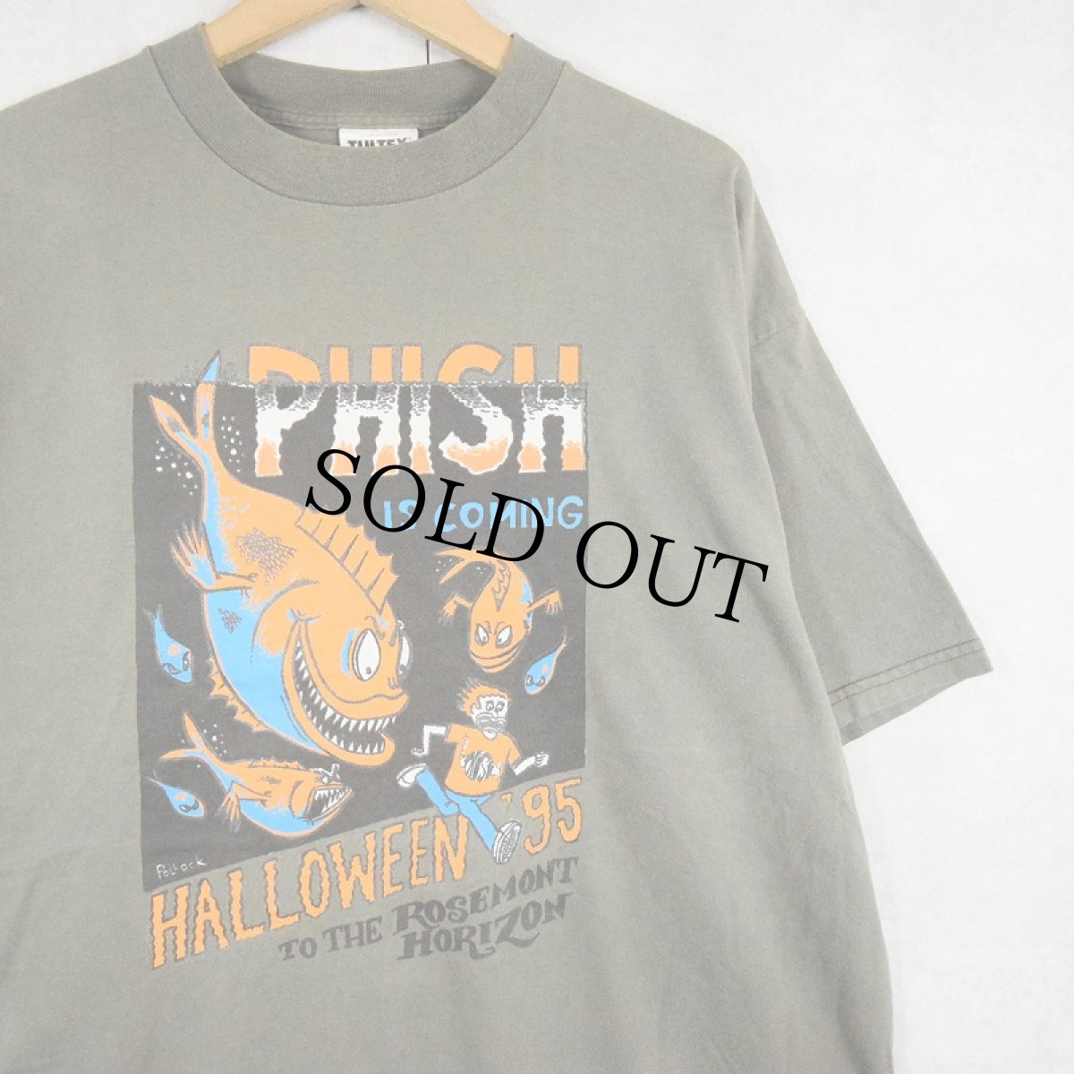 画像1: 1995 PHISH USA製 "HALLOWEEN '95" ロックバンドTシャツ XL (1)