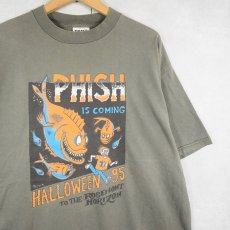 画像1: 1995 PHISH USA製 "HALLOWEEN '95" ロックバンドTシャツ XL (1)