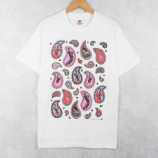 画像1: 90's Ken Brown USA製 アートプリントTシャツ M (1)