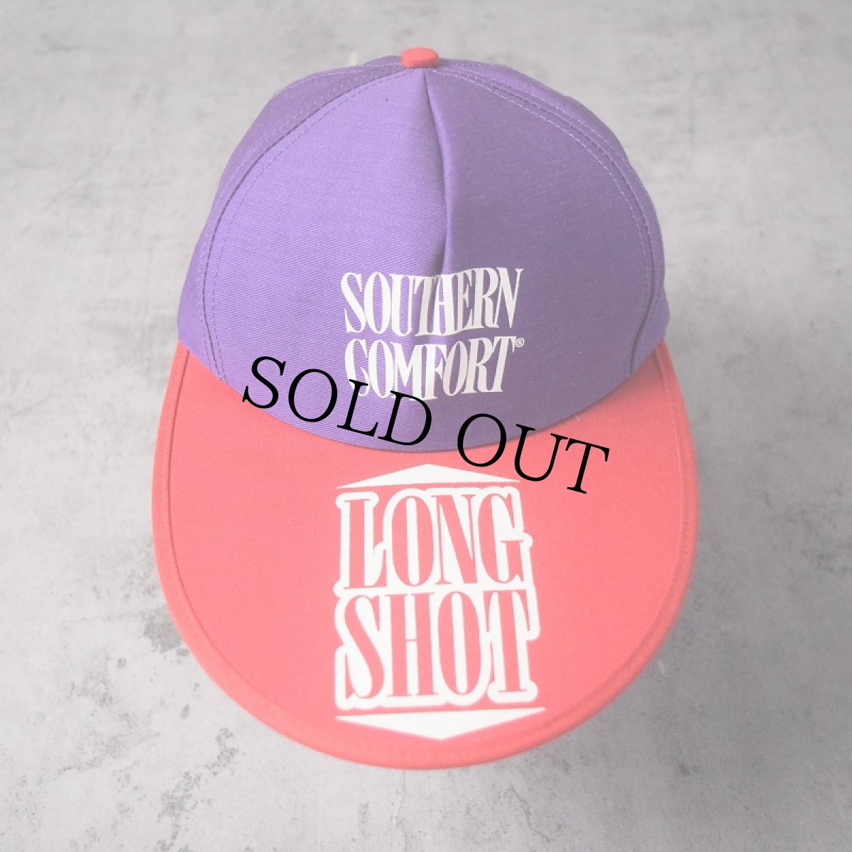 画像1: Southern Comfort USA製 スナップバック ロングビルキャップ ONE SIZE (1)
