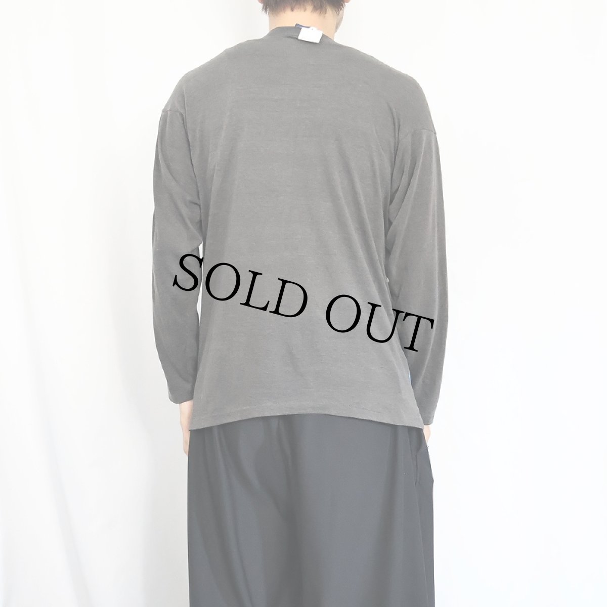 画像3: 80's NIKE 紺タグ USA製 2トーン ロゴプリントTシャツ M (3)