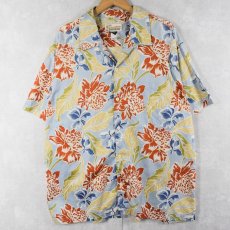 画像1: Patagonia Pataloha 花柄 アロハシャツ L (1)