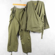 画像4: 70's U.S.MILITARY ケミカルプロテクティブタップスーツ SETUP DEADSTOCK (4)