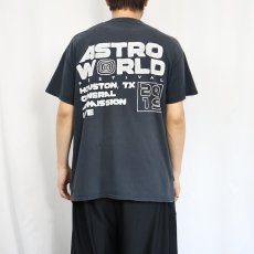 画像3: Travis Scott "ASTRO WORLD ヒップホップTシャツ" BLACK M (3)