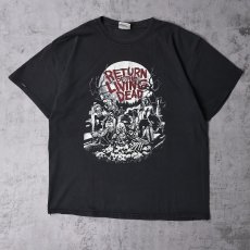 画像1: 90〜2000's The Return of the Living Dead ゾンビ映画プリントTシャツ BLACK XL (1)